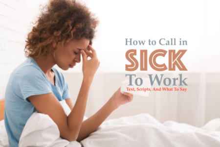 Call in Sick Excuses Policy Guide - Email and Test Message Sample